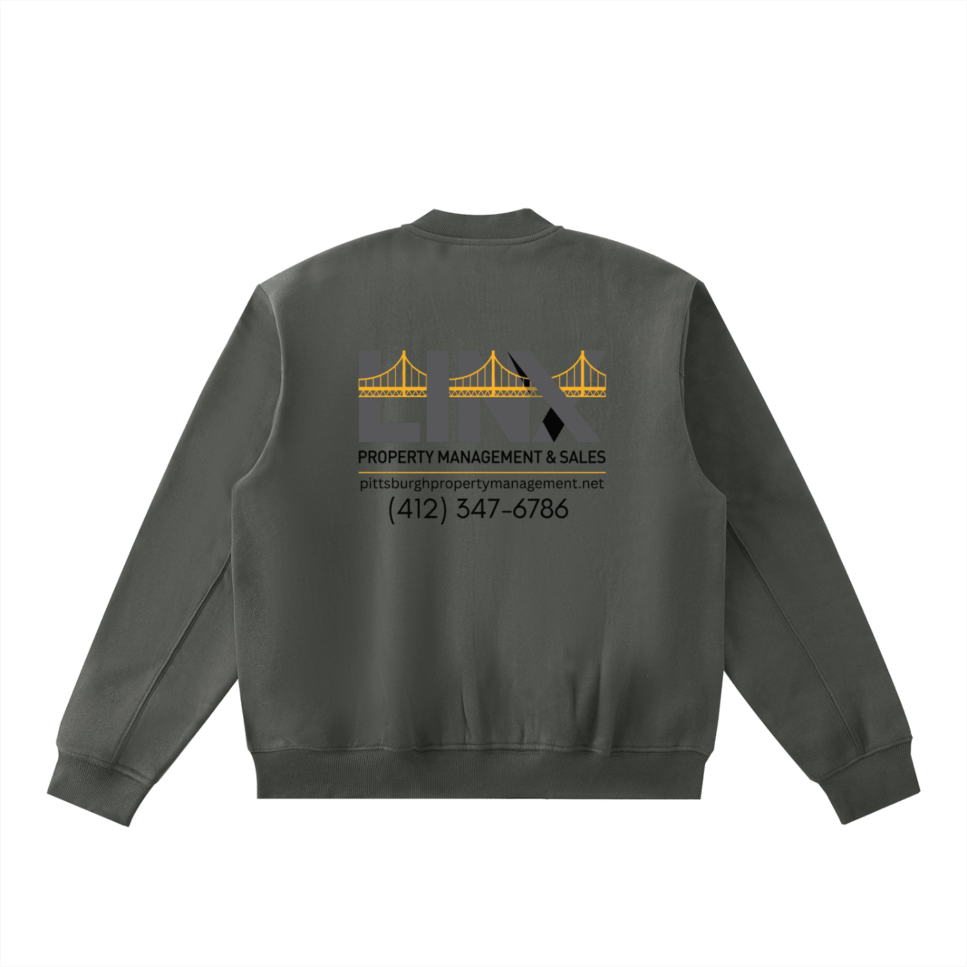 Essential Zip-Up Fleeced Varsity Jacket - Made Aware Apparel™