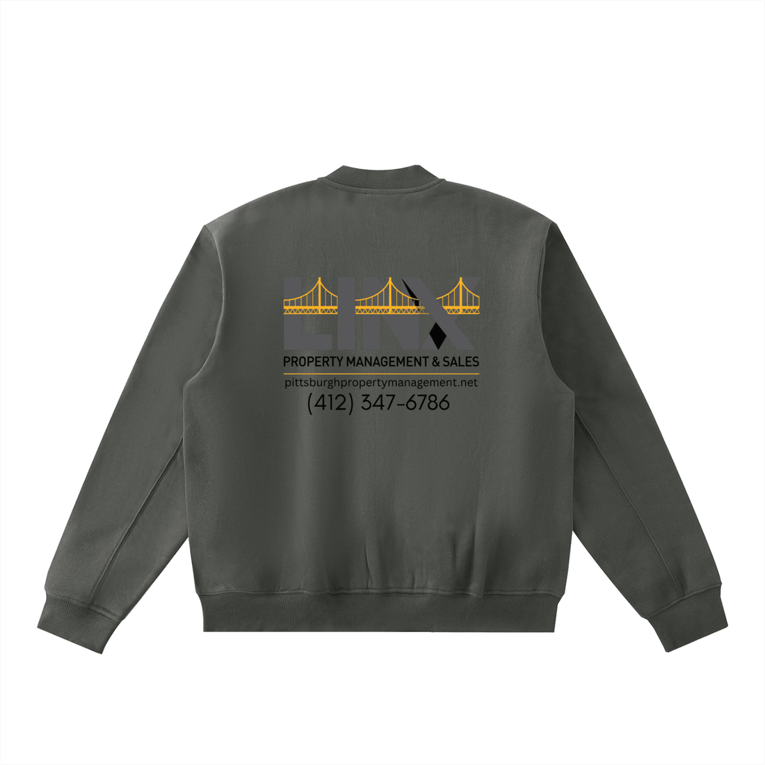 Essential Zip-Up Fleeced Varsity Jacket - Made Aware Apparel™