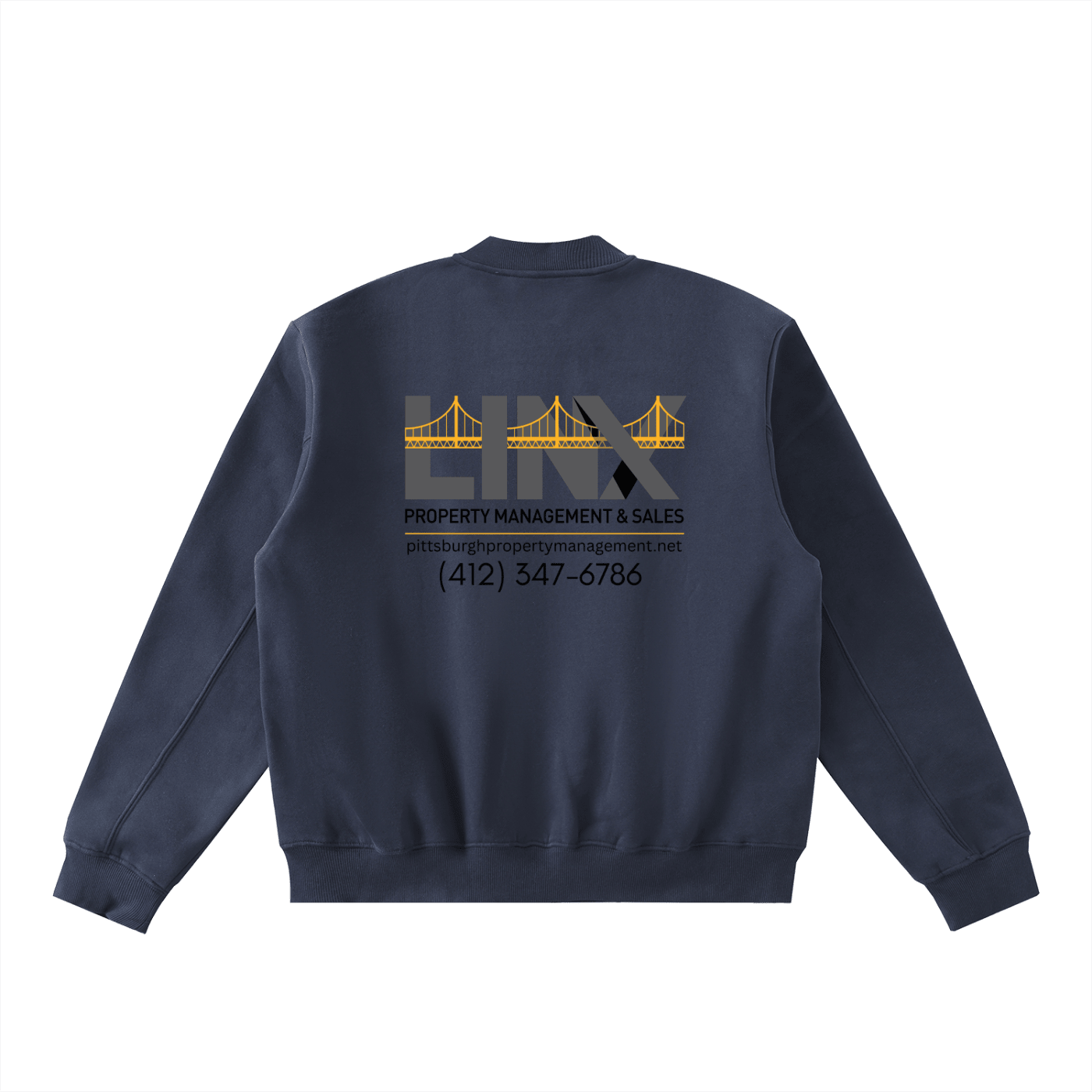Essential Zip-Up Fleeced Varsity Jacket - Made Aware Apparel™