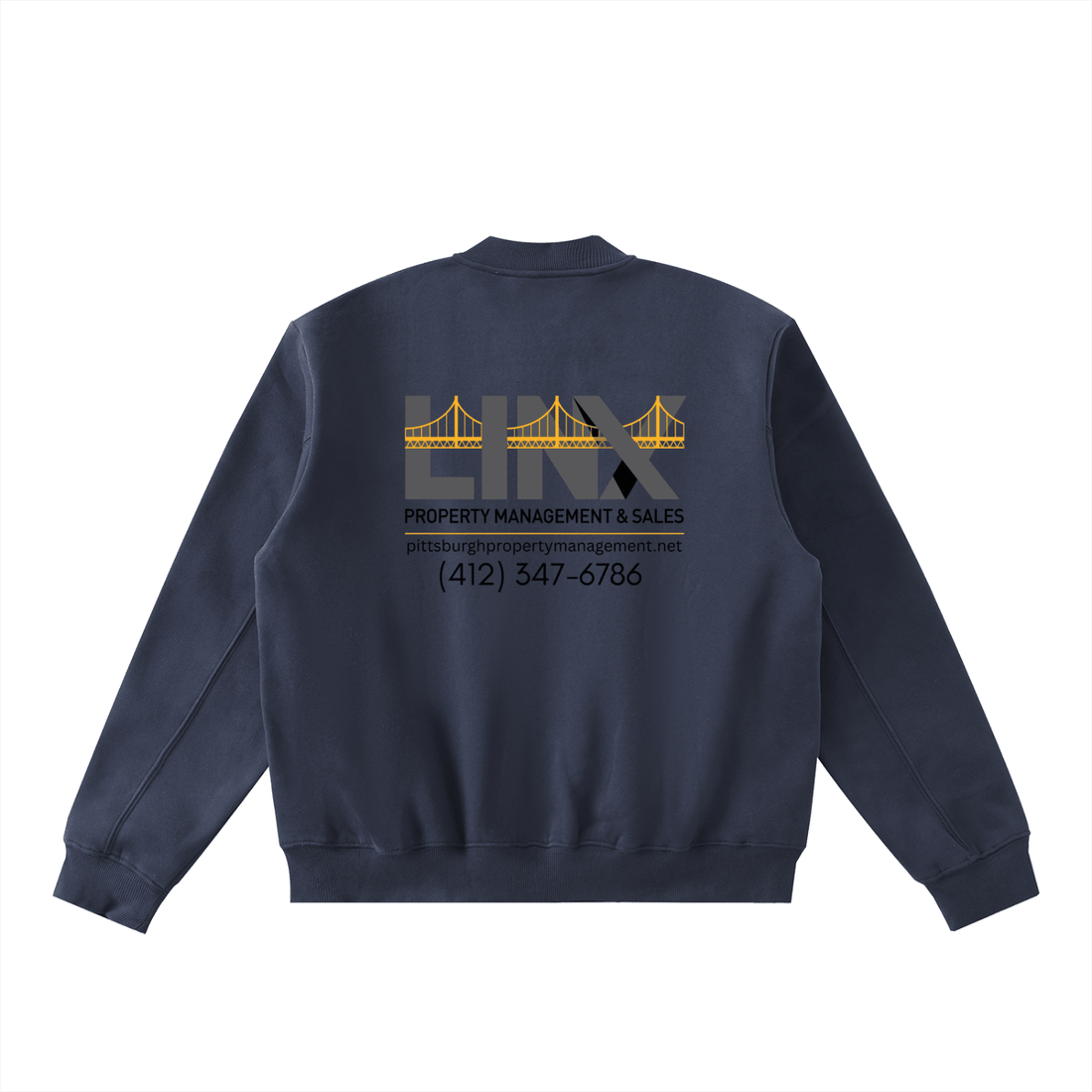 Essential Zip-Up Fleeced Varsity Jacket - Made Aware Apparel™
