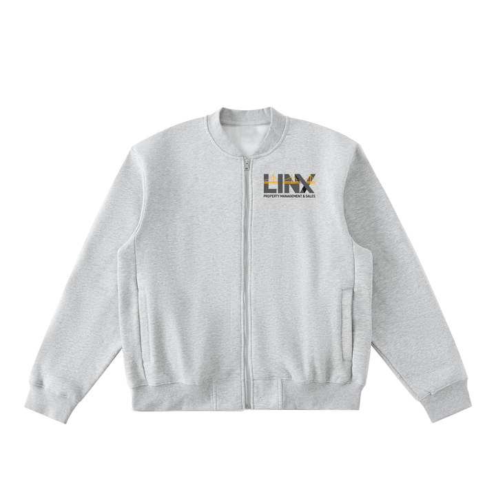 Essential Zip-Up Fleeced Varsity Jacket - Made Aware Apparel™