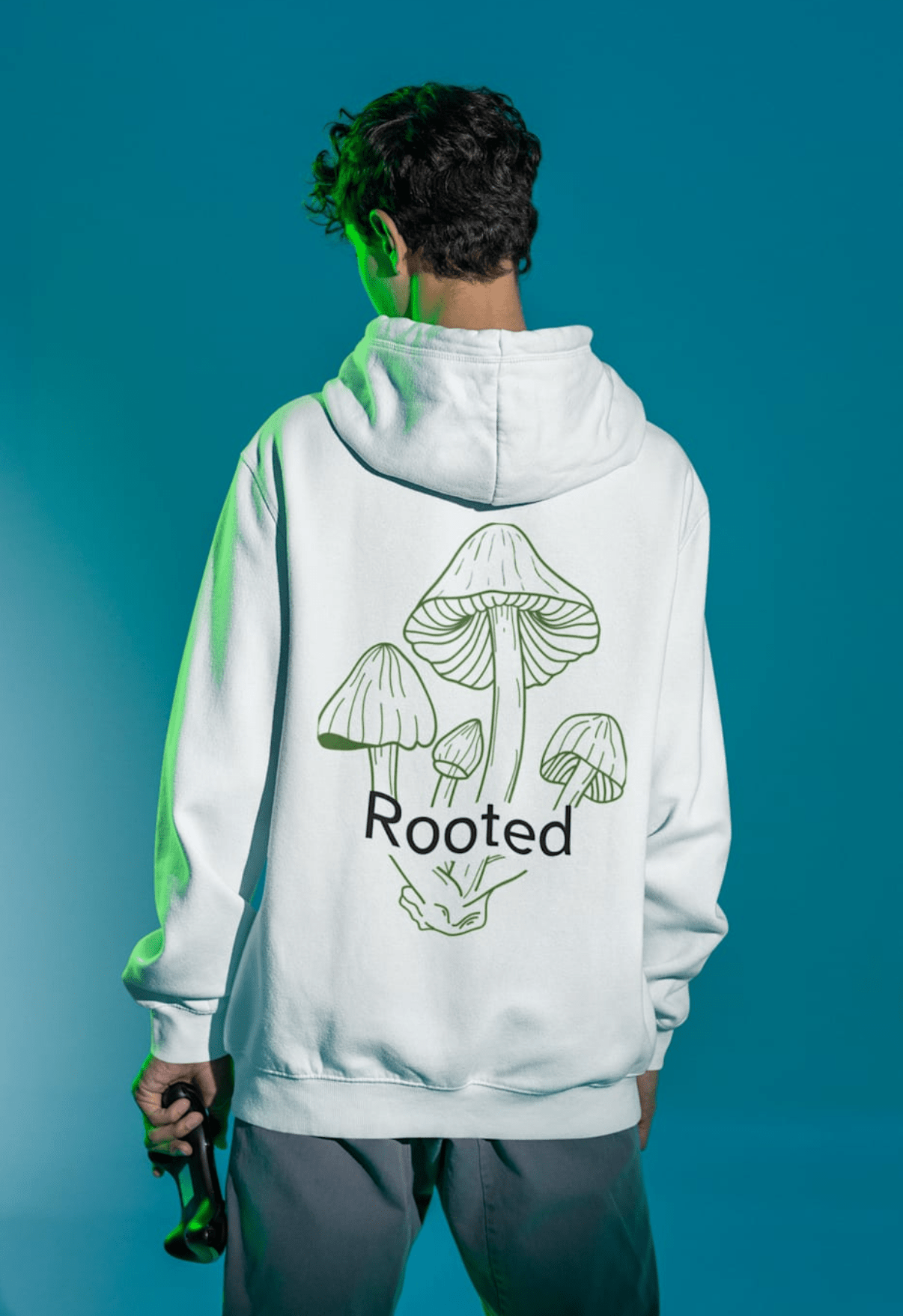 Rooted Mushroom Hoodie - Made Aware Apparel™