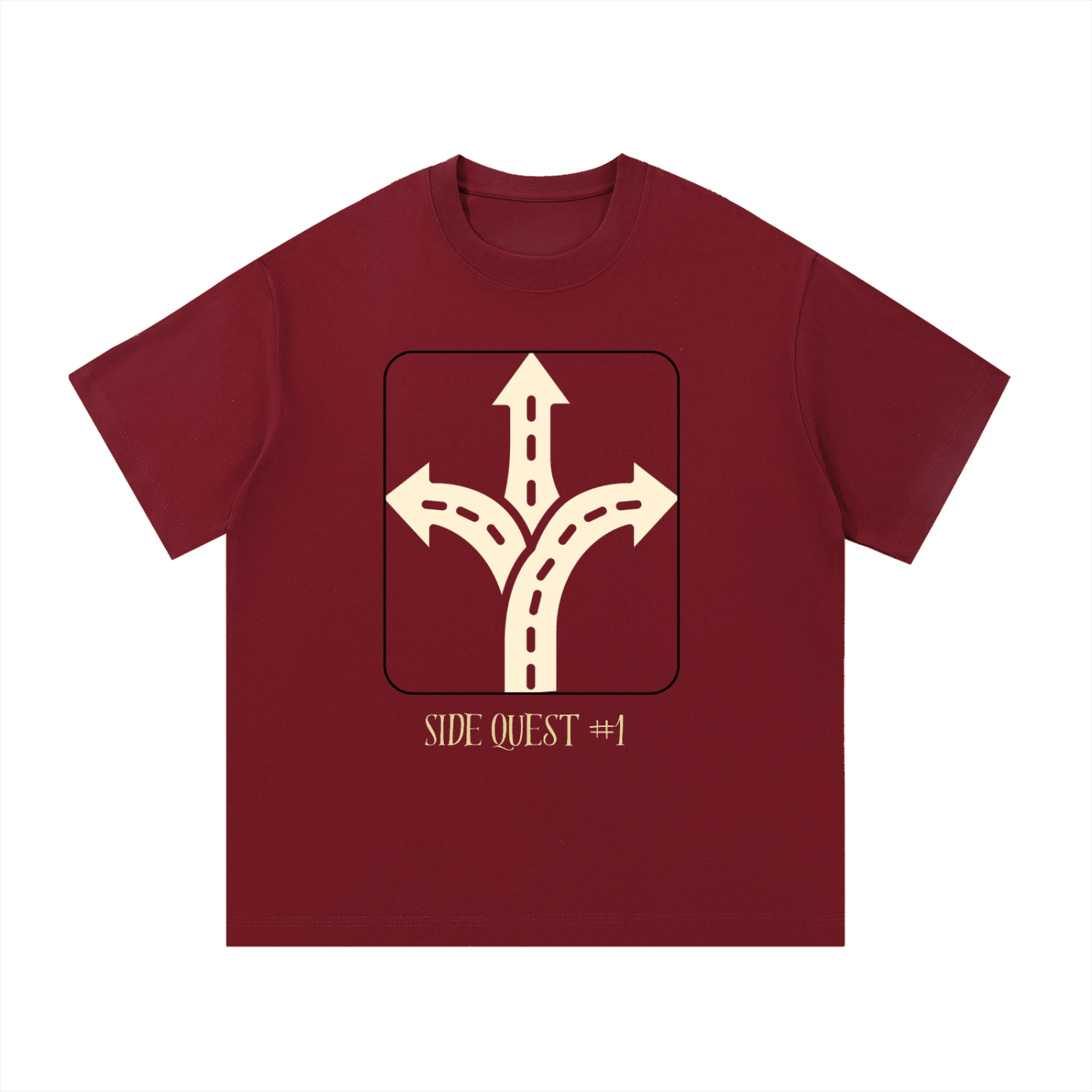 Side Quest 1 Crossroad Tee - Made Aware Apparel™