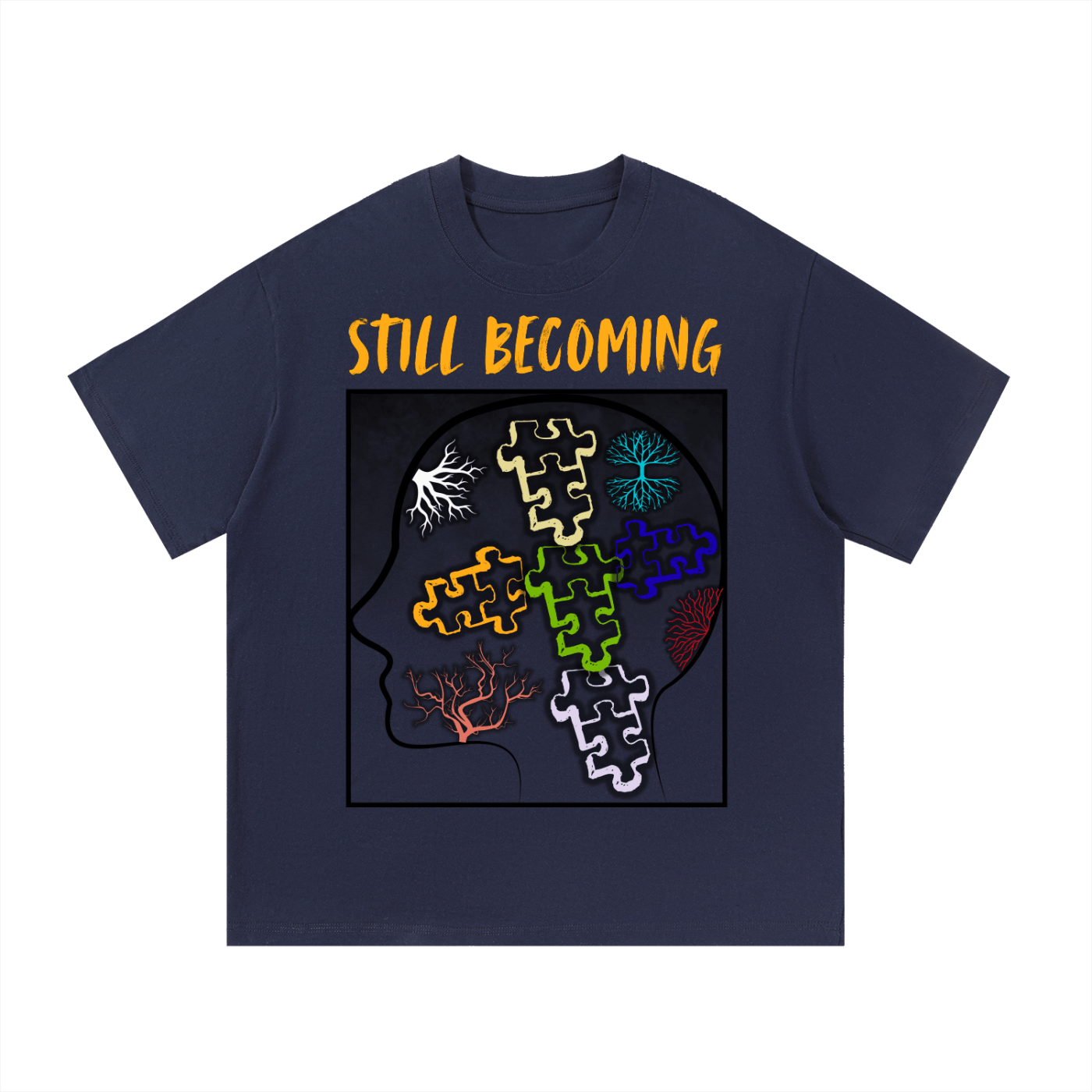 Still Becoming Tee - Embrace Your Journey in Style - Made Aware Apparel™