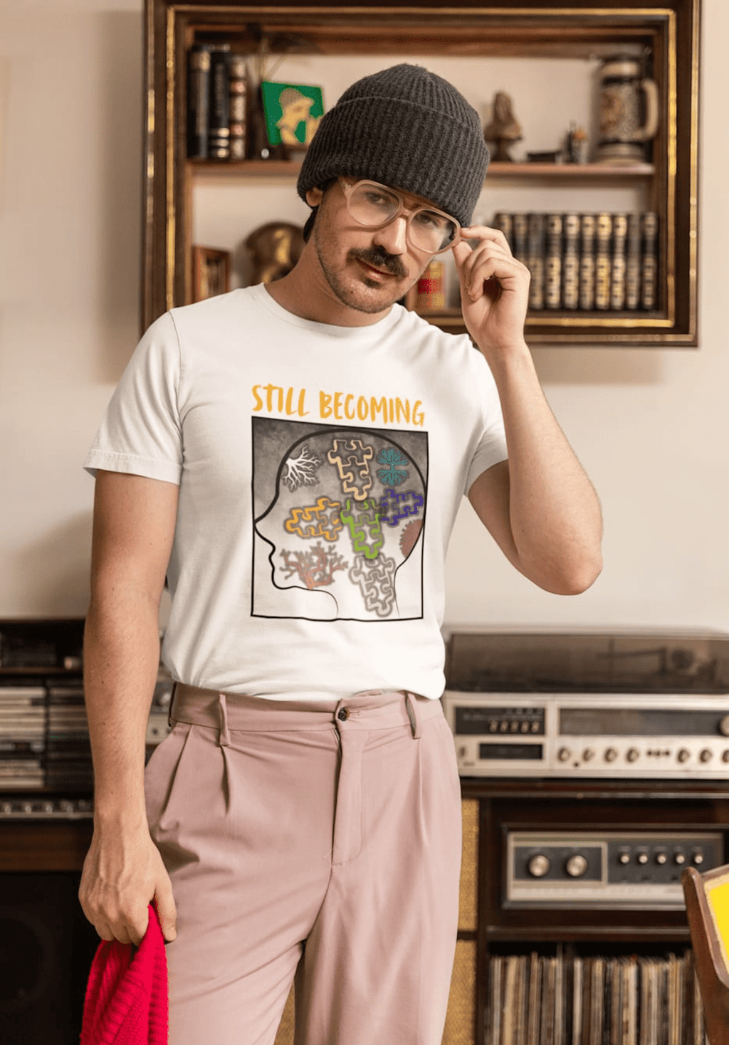 Still Becoming Tee - Embrace Your Journey in Style - Made Aware Apparel™