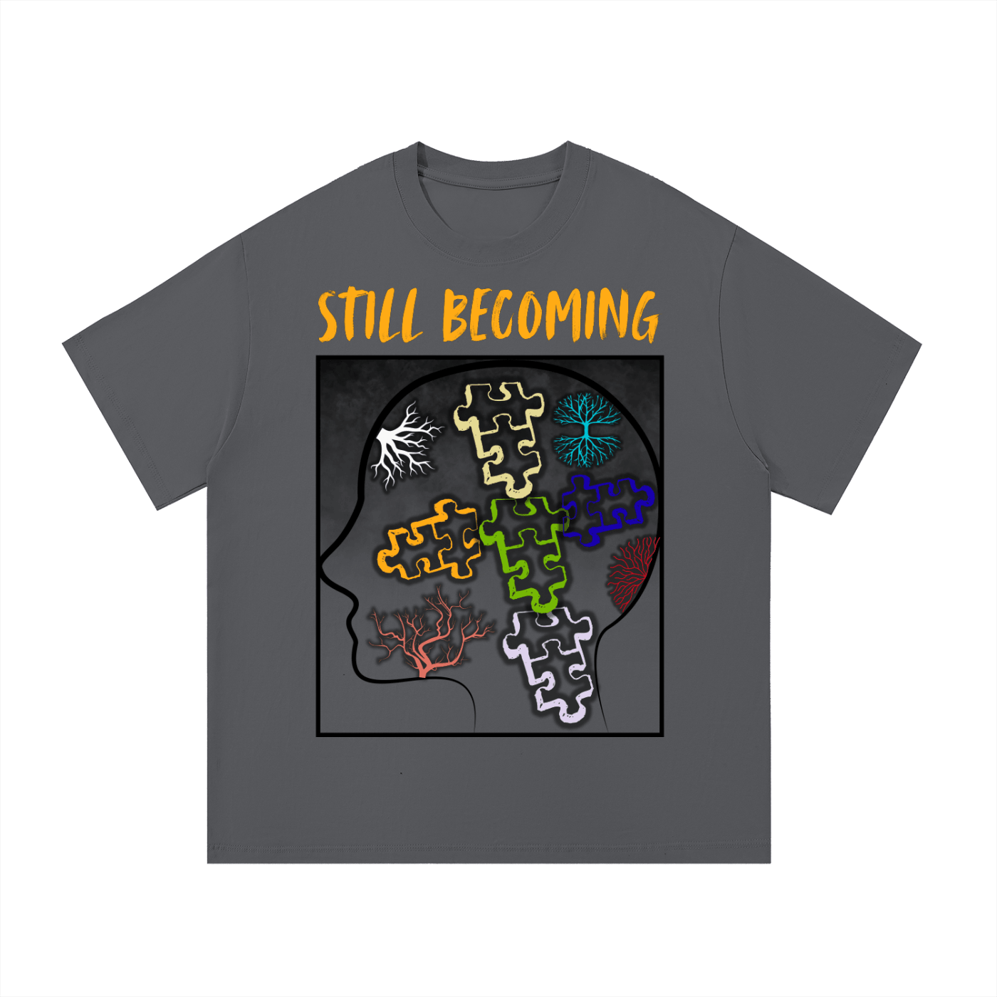 Still Becoming Tee - Embrace Your Journey in Style - Made Aware Apparel™