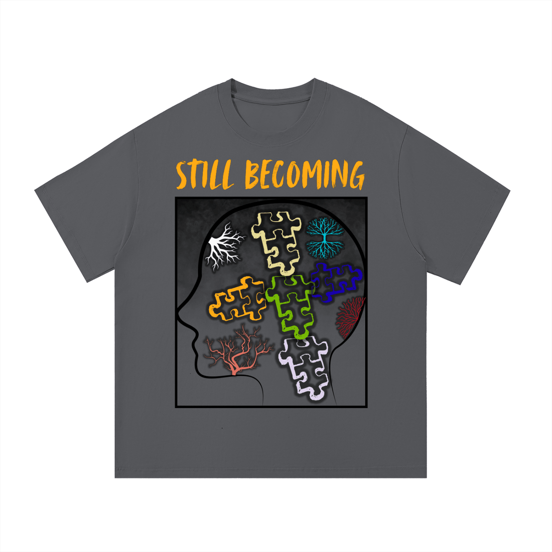 Still Becoming Tee - Embrace Your Journey in Style - Made Aware Apparel™