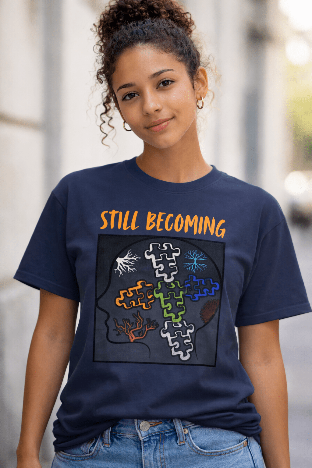 Still Becoming Tee - Embrace Your Journey in Style - Made Aware Apparel™