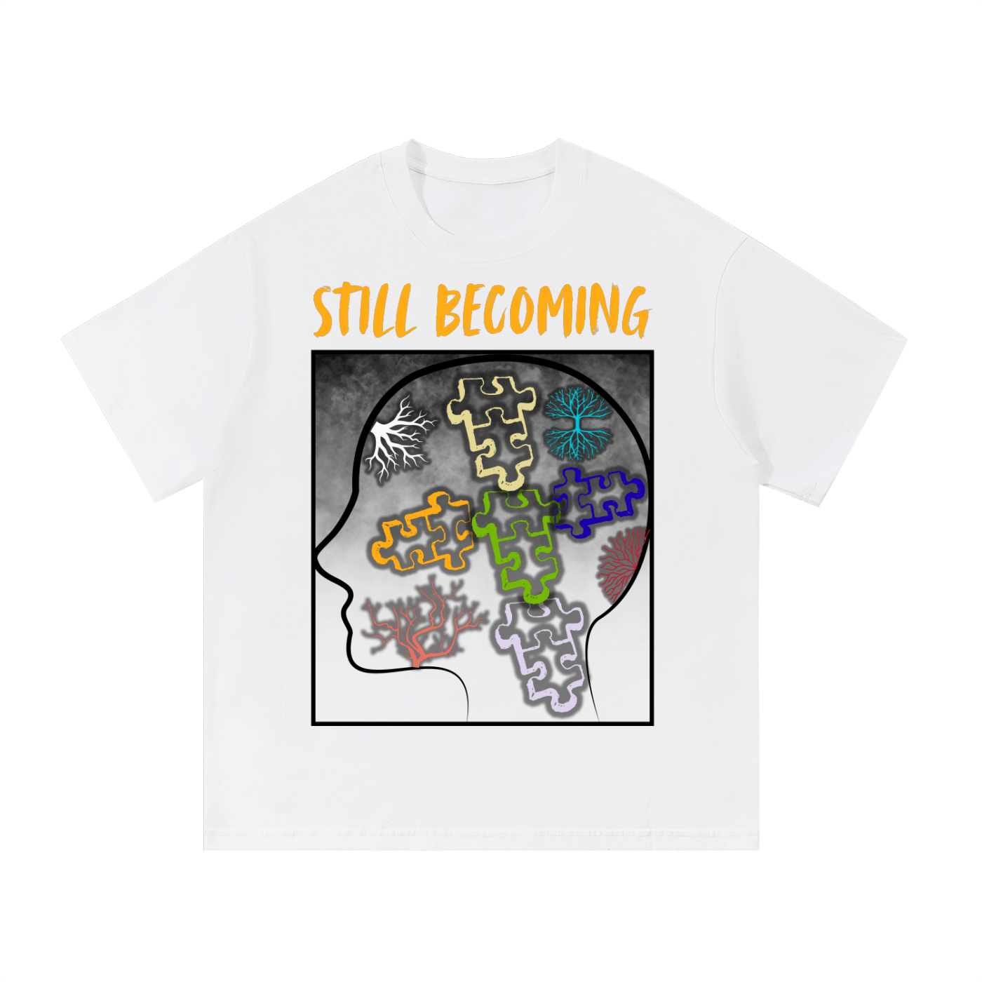Still Becoming Tee - Embrace Your Journey in Style - Made Aware Apparel™