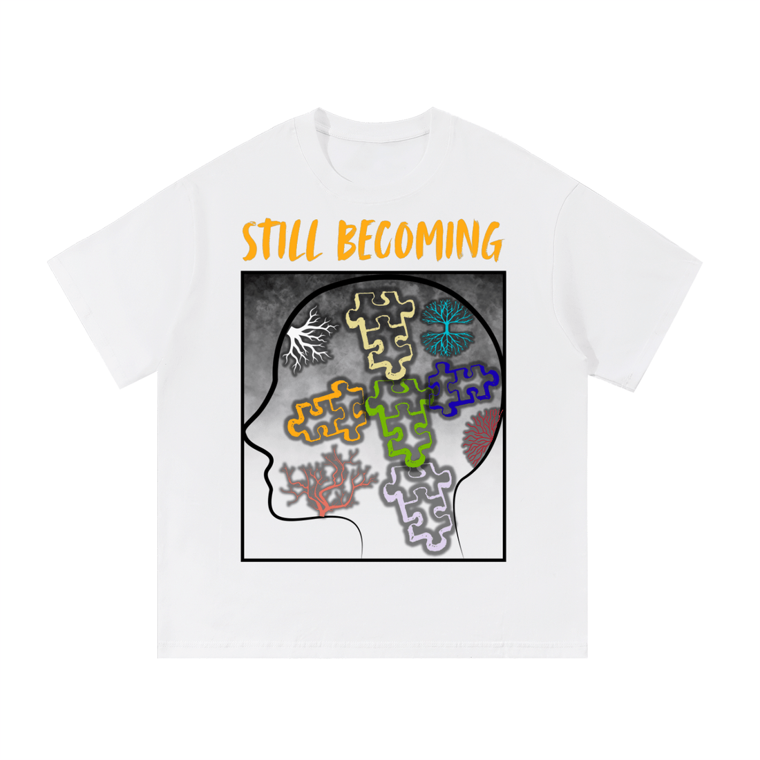 Still Becoming Tee - Embrace Your Journey in Style - Made Aware Apparel™