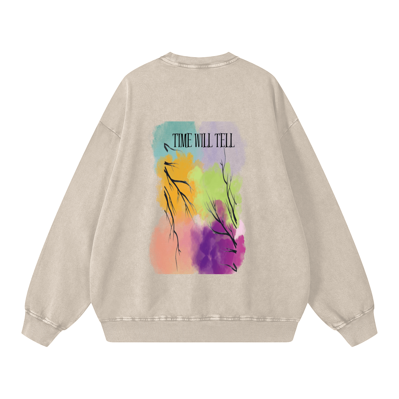 “Time Will Tell” Crewneck Sweatshirt - Made Aware Apparel™
