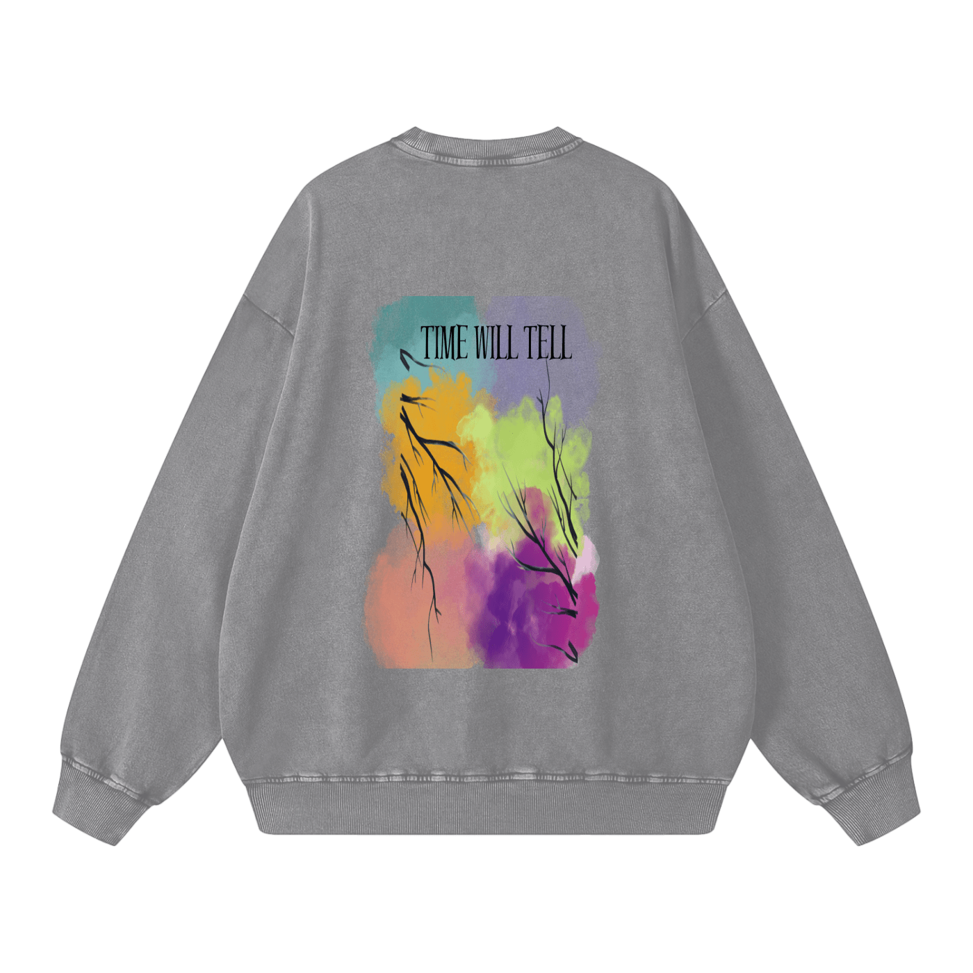“Time Will Tell” Crewneck Sweatshirt - Made Aware Apparel™