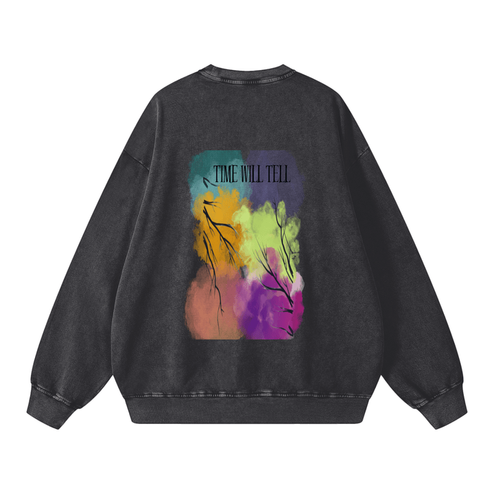 “Time Will Tell” Crewneck Sweatshirt - Made Aware Apparel™